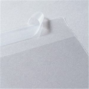 （まとめ）TANOSEE CPP袋 A4ワイド用フタ・テープ付 240×330+40mm 100枚入×5パック 【北海道・沖縄・離島配送不可】_1