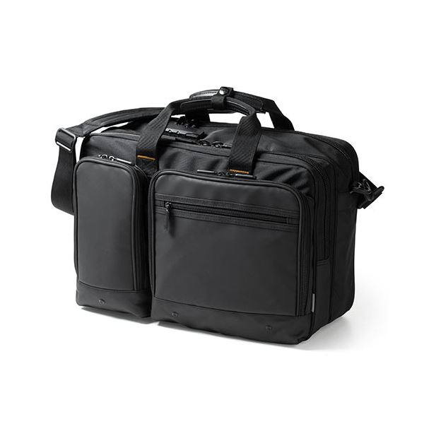 サンワダイレクト ビジネスバッグ(3WAY・大容量・リュック・ショルダー対応・25.5L) 200-BAG170BK 1個 【北海道・沖縄・離島配送不可】