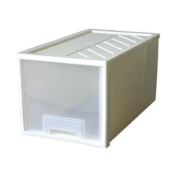 平和工業押入れ収納 引き出し式 1段 ファインテナー深型 アイボリー 210920 1セット（2個） 【北海道・沖縄・離島配送不可】