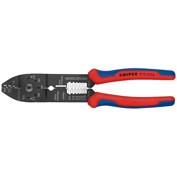 KNIPEX クニペックス クリンピングプライヤー コンフォート 全長230mm パック入 9721-215BSB 工具 ツール DIY 作業工具 【北海道・沖縄・離島配送不可】
