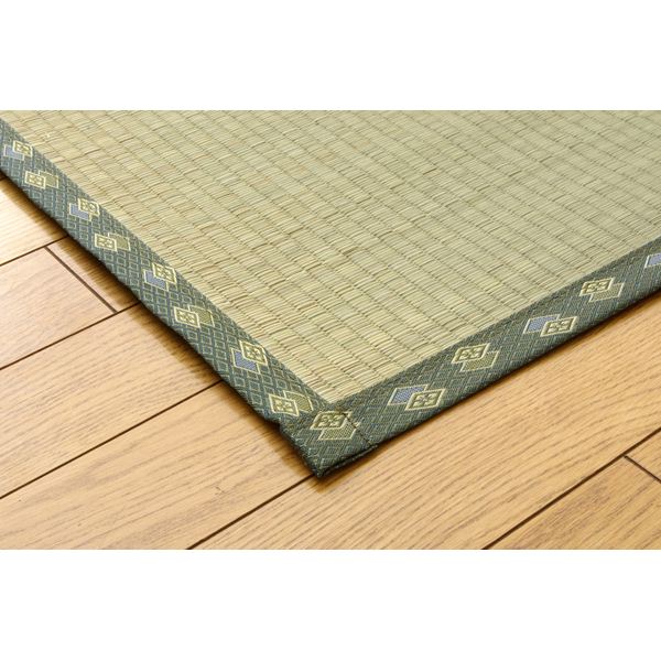 純国産/日本製 双目織 い草上敷 『松』 三六間8畳（約364×364cm） 【北海道・沖縄・離島配送不可】_1