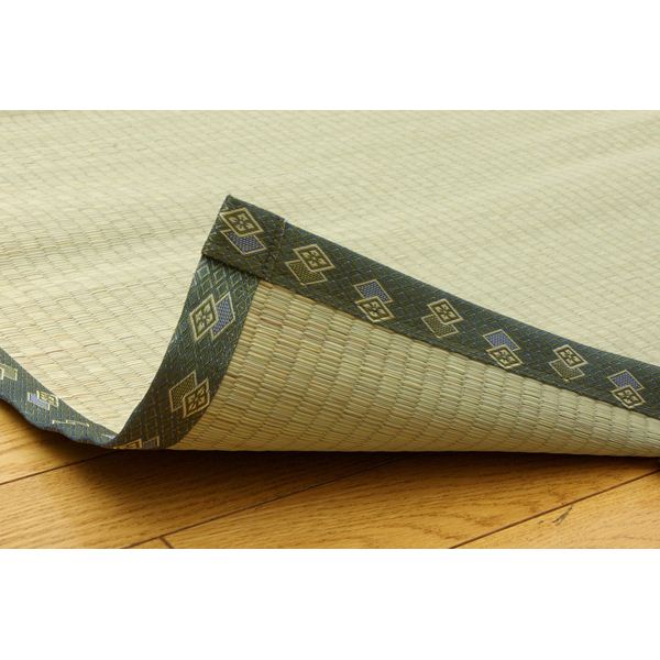 純国産/日本製 双目織 い草上敷 『松』 三六間8畳（約364×364cm） 【北海道・沖縄・離島配送不可】_3