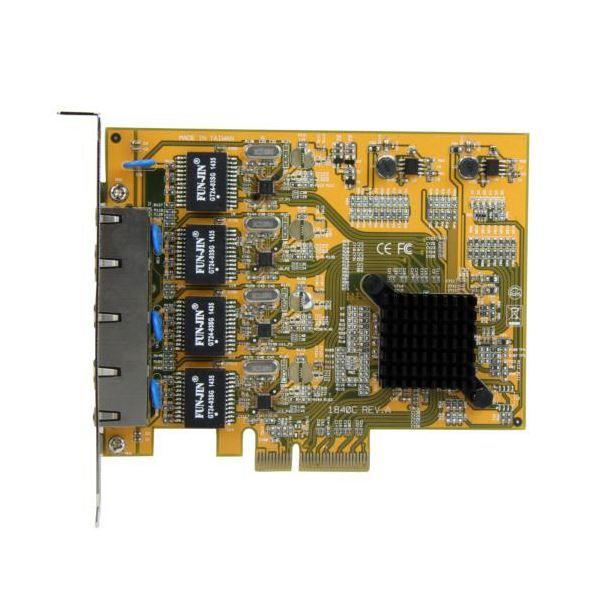 StarTech.com ギガビットイーサネット4ポート増設PCI Express対応ネットワークLANアダプタカードST1000SPEX43 1個 【北海道・沖縄・離島配送不可】_2