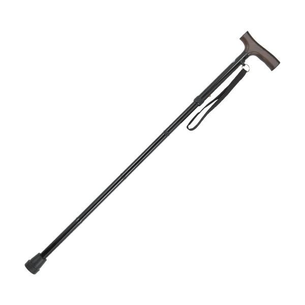 インターリンクス アルミ軽量折りたたみステッキ ベーシック22mmタイプ ／0401-BO4811 ライトブラウンの通販は