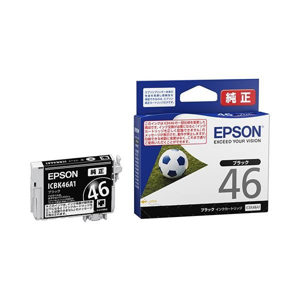 純正品 EPSON IJカートリッジ ICBK46A1 ブラック 5個の通販は 7,591円
