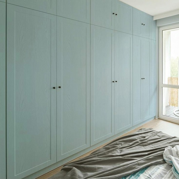 〔幅約100cm〕2.5m巻 リメイクシート 壁紙 シール 木目調 水色 ペイントウッド WL-2707の通販は 5,897円