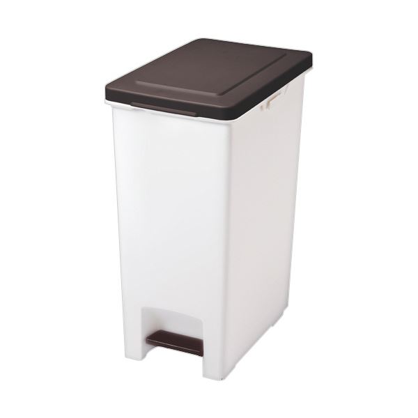 (まとめ）アスベル R防臭エバン ペダルペール 45L ブラウン 1台〔×3セット〕 【北海道・沖縄・離島配送不可】の通販は 13,154円