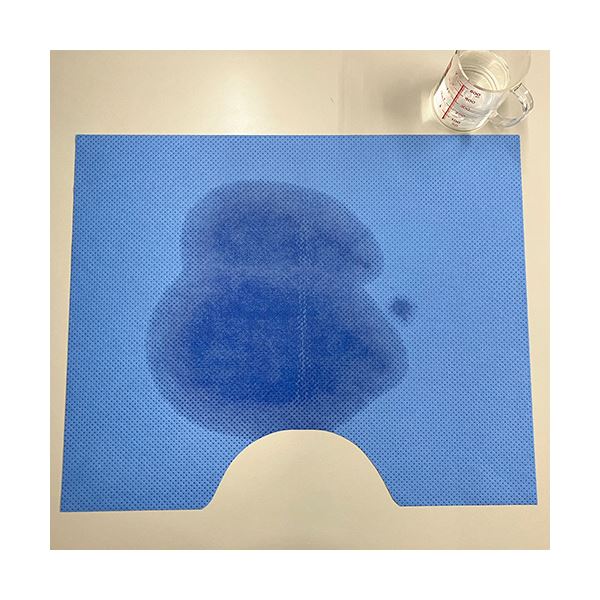 カネモ商事 使い捨てトイレマット約480×600mm 青 1ケース(100枚) 【北海道・沖縄・離島配送不可】_2
