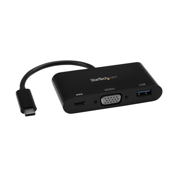 StarTech.com USB TypeC-接続VGA変換アダプタ 2048×1280p(60Hz) USB給電対応CDP2VGAUACP 1個の通販は