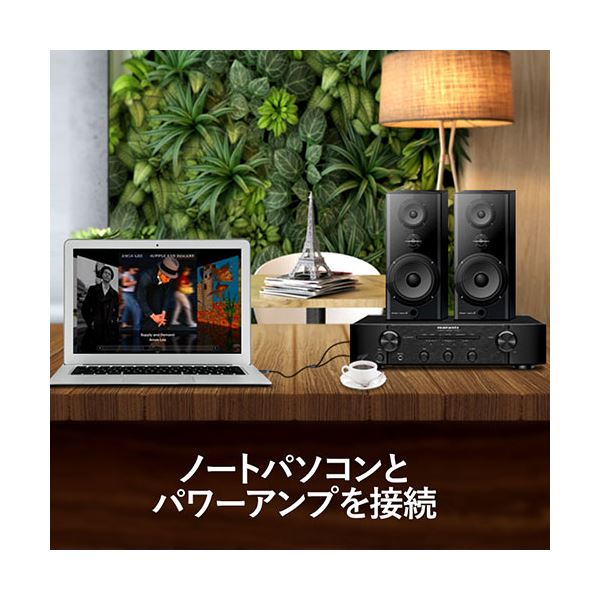〔5本セット〕 VENTION 3.5mm Male to 2*6.5mm Male オーディオケーブル 2m ブラック BA-5435X5 【北海道・沖縄・離島配送不可】_4