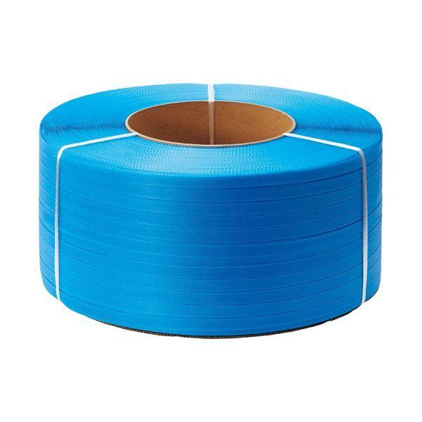 TANOSEEPPバンド 自動梱包機用 15mm×2500m 青 1巻の通販は 7,742円