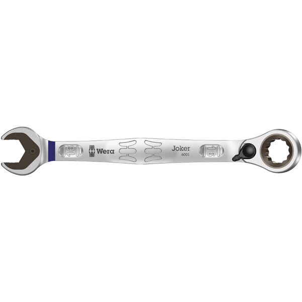 WERA ヴェラ ズボン下 ラチェットレンチ JOKER 鍵部内部口幅16粍 全長213粍 020071 物の具 物の具 DIY 御勤め物の具 御先棒 【北海道・沖縄・離島送りとどける不可】