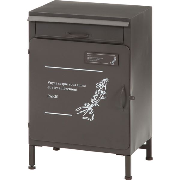 宅配ボックス マーガレット GY グレー 組立式の通販は