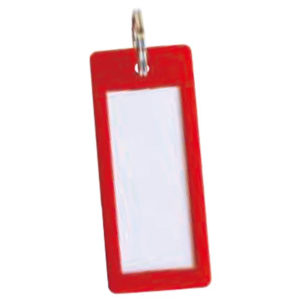 タチバナ 新型キーホルダー レッド [100枚入]の通販は