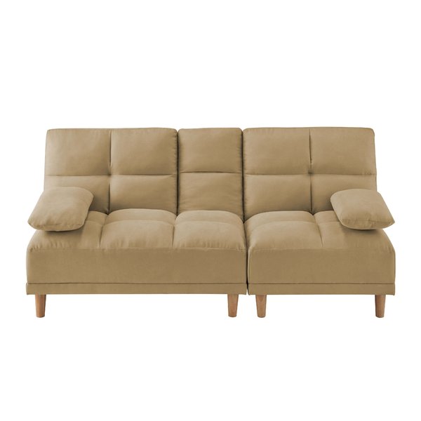 テーブル付ソファベッド モカブラウン 【北海道・沖縄・離島配送不可】