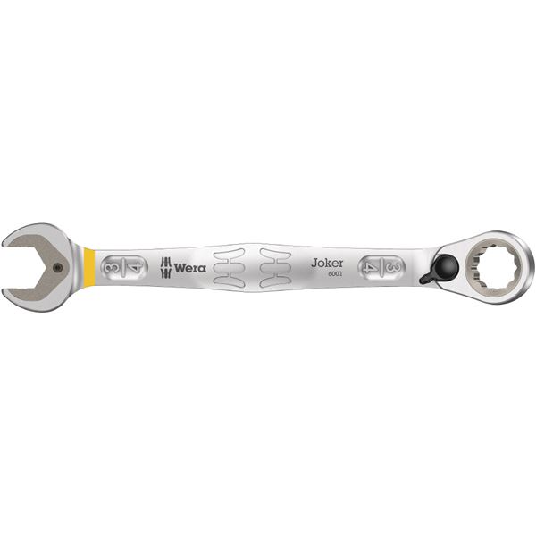 WERA ヴェラ コンビネーション ラチェットレンチ JOKER 角度付きラチェットヘッド スパナ部内側口幅3/4inch 全長246mm 020082 【北海道・沖縄・離島配送不可】