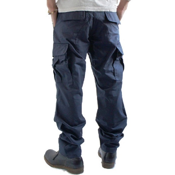 アメリカ軍 BDU カーゴパンツ Mサイズ ネイビー リップストップ