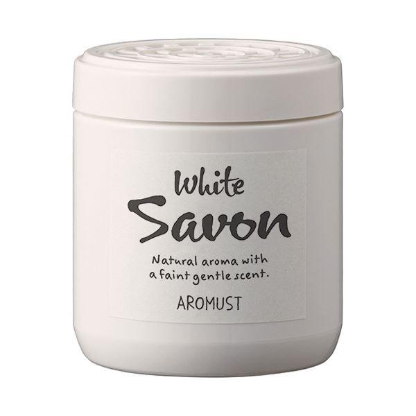 （まとめ） 晴香堂 アロマストナチュラル ホワイトサボン 160ml 1個 〔×10セット〕 【北海道・沖縄・離島配送不可】