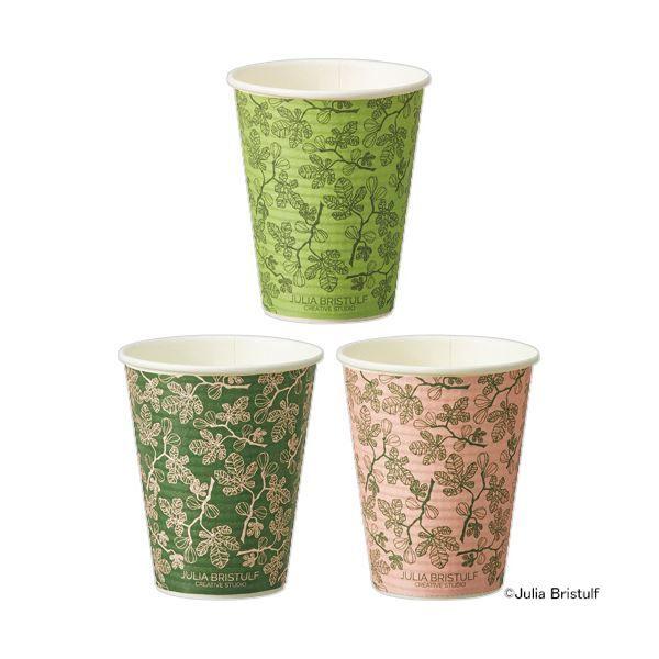 （まとめ） TANOSEEエンボスカップ FIG 260mL（9オンス） 1パック（40個） 〔×10セット〕 【北海道・沖縄・離島配送不可】
