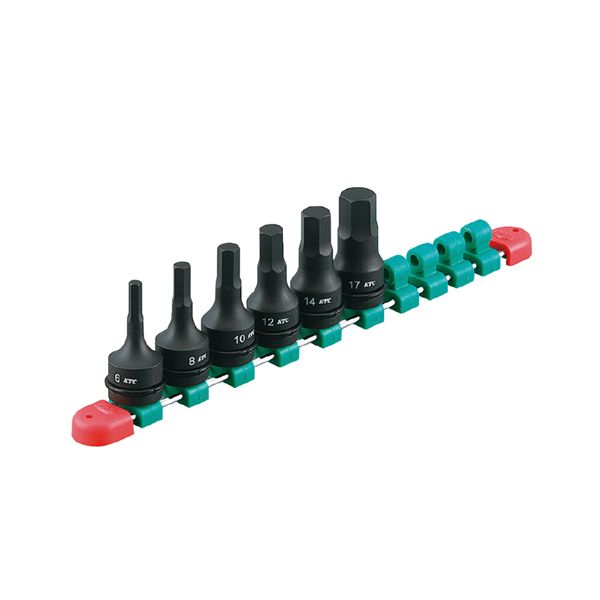 KTC 京都機械工具 12.7SQ インパクトヘキサゴンレンチ セット 6個組 TBTP406P レンチ 工具 ツール DIY 作業工具 【北海道・沖縄・離島配送不可】