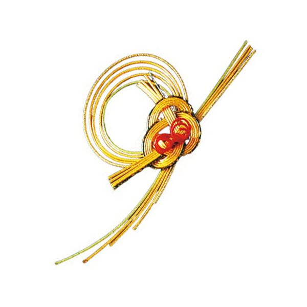 ヤマコー 用美 業務用 水引祝飾り 金 (100ケ入) yamaco26015 【北海道・沖縄・離島配送不可】 6,471円