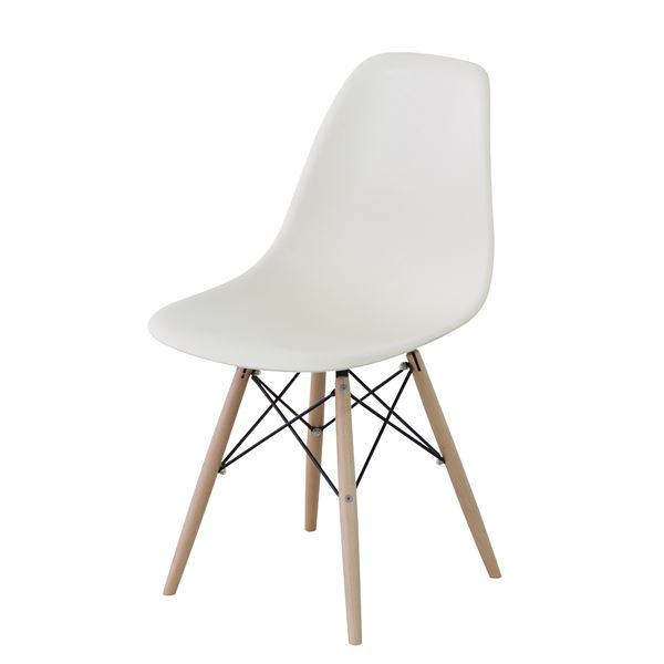 パーソナルチェア 〔Gelee〕ジュレ 木製(天然木) CL-794IV アイボリーの通販は 8,230円