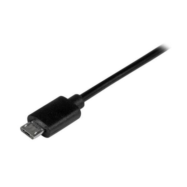 （まとめ） StarTech.com USB C-MicroB変換ケーブル 0.5m ブラック USB2CUB50CM 1本 〔×3セット〕 【北海道・沖縄・離島配送不可】_1