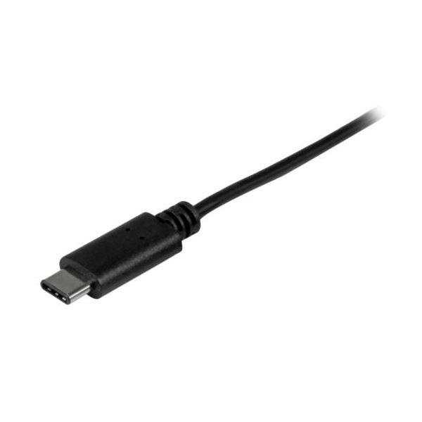 （まとめ） StarTech.com USB C-MicroB変換ケーブル 0.5m ブラック USB2CUB50CM 1本 〔×3セット〕 【北海道・沖縄・離島配送不可】_2