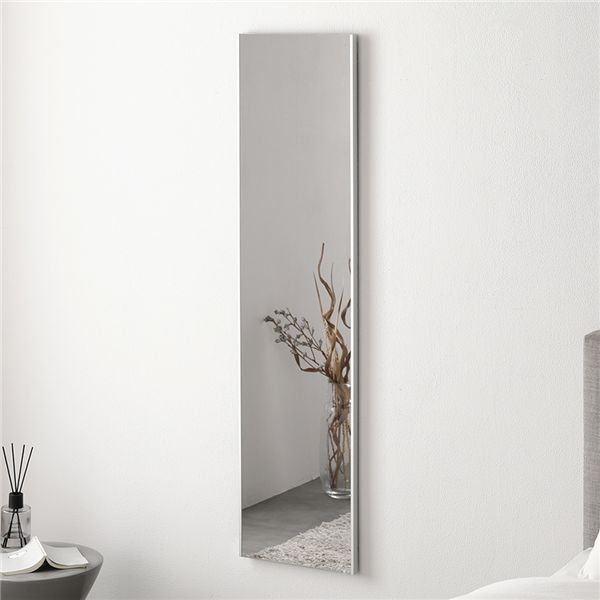 割れない ミラー フィルムミラー 約30×120cm シルバー 超軽量 壁掛け 立て掛け マグネット 3WAY 姿見鏡 完成品 【北海道・沖縄・離島配送不可】