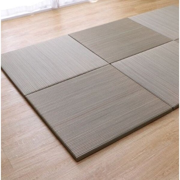 床材 社会的単位畳 ふわかる BE ベージュ 約82×82糎 1枚 単品 【北海道・沖縄・離島送りとどける不可】