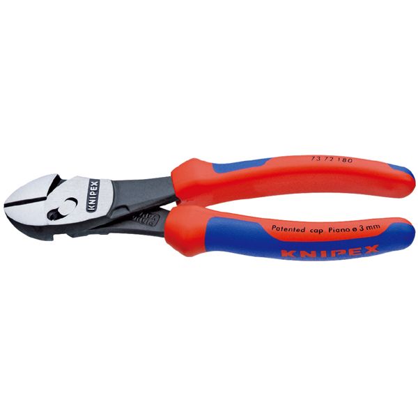 KNIPEX クニペックス ツインフォースニッパー コンフォート 全長180mm 7372-180 【北海道・沖縄・離島配送不可】