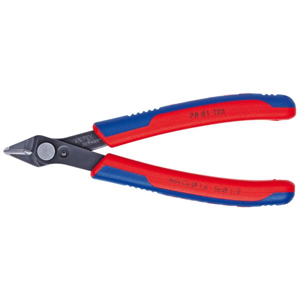 KNIPEX（クニペックス）7881-125 エレクトロニクススーパーニッパー （SB） 【北海道・沖縄・離島配送不可】