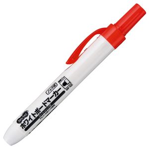 （まとめ） TANOSEE ノック式ホワイトボードマーカー カートリッジタイプ 中字丸芯 赤 1本 〔×40セット〕の通販は 8,927円