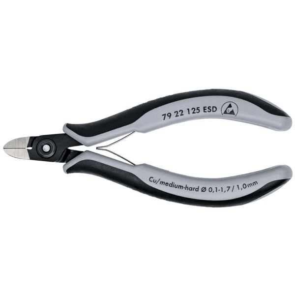 KNIPEX（クニペックス）7922-125ESD エレクトロニクスニッパー 【北海道・沖縄・離島配送不可】
