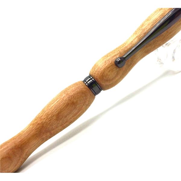 日本製 銘木 ハンドメイドボールペン 8Color Wood Pen〔クロスタイプ/芯：0.7mm〕山桜/さくら 【北海道・沖縄・離島配送不可】_1