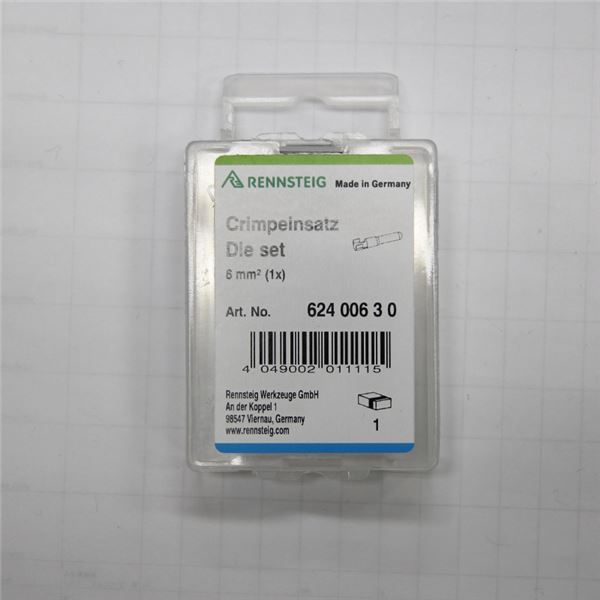 RENNSTEIG（レンシュタイグ） 624 006 3 0 クリンピングダイス 624 006[MC4 6mm］ 【北海道・沖縄・離島配送不可】_2