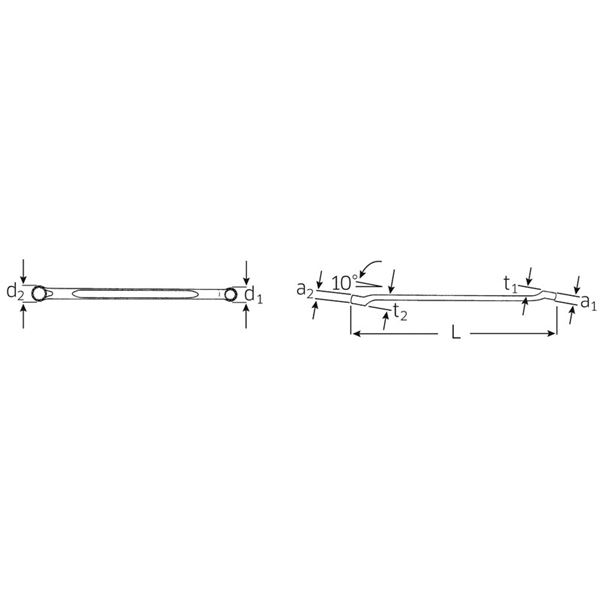 STAHLWILLE（スタビレー） 230A-13／16X7／8 メガネレンチ 10゜ （41614244） 【北海道・沖縄・離島配送不可】_2