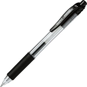 （まとめ） TANOSEE ノック式ゲルインクボールペン 0.7mm 黒 1本 〔×80セット〕 【北海道・沖縄・離島配送不可】
