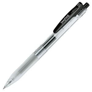 （まとめ） TANOSEE ノック式ゲルインクボールペン（バインダークリップ） 0.5mm 黒 1本 〔×80セット〕 【北海道・沖縄・離島配送不可】