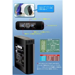 空調服 フード付き ポリエステル製長袖ワークブルゾン リチウムバッテリーセット BP-500FC69S2 チャコール Mの通販は