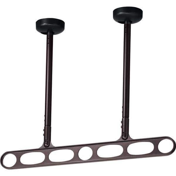 〔1組/2本入り〕 川口技研 ホスクリーン/物干し金物 〔1本シャフトタイプ 全長560〜780mm〕 ダークブロンズ Z-107-DBの通販は 16,914円