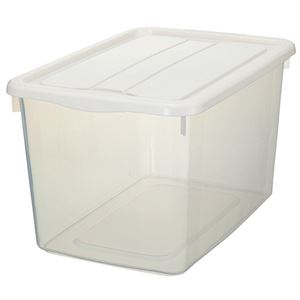 まとめ) 天馬 フリーボックス 30深型 ホワイト 1個 〔×5セット