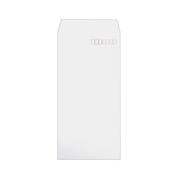 （まとめ） ハート 透けない封筒 ケント ワンタッチテープ付 長3 80g／m2 〒枠あり XEP240 1セット（500枚：100枚×5パック） 〔×2セット〕の通販は