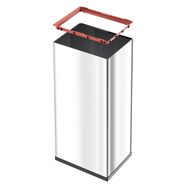 Hailo(ハイロ)ニュービッグボックス60L ステンレス(ゴミ箱・ダストBOX) 60081 【北海道・沖縄・離島配送不可】_5