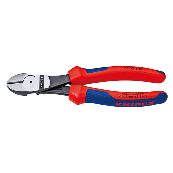 KNIPEX（クニペックス）7402-140 強力型斜ニッパー（硬線用） （SB） 【北海道・沖縄・離島配送不可】