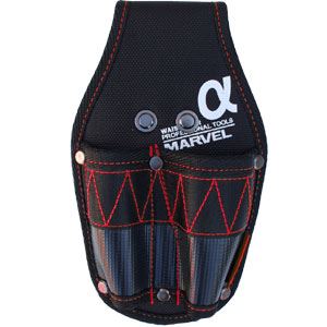 （まとめ）電工ポケット WAIST GEAR 〔ペンチ差し×5セット〕 レッド（赤） マーベル MDP-82ARの通販は