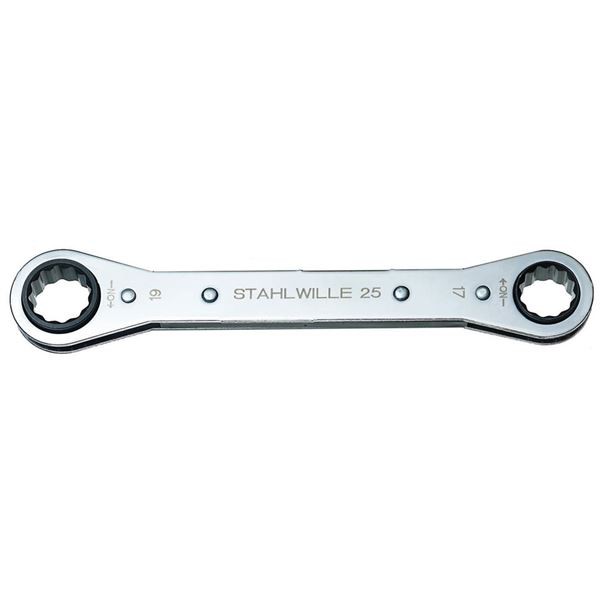 STAHLWILLE（スタビレー） 25-12X13 板ラチェットメガネ （41131213）の通販は 10,824円