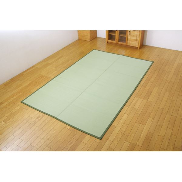 洗える PPカーペット/ラグマット 〔江戸間8畳 約348cm×352cm〕 日本製 防カビ 防ダニ アウトドア対応 『五木』 【北海道・沖縄・離島配送不可】