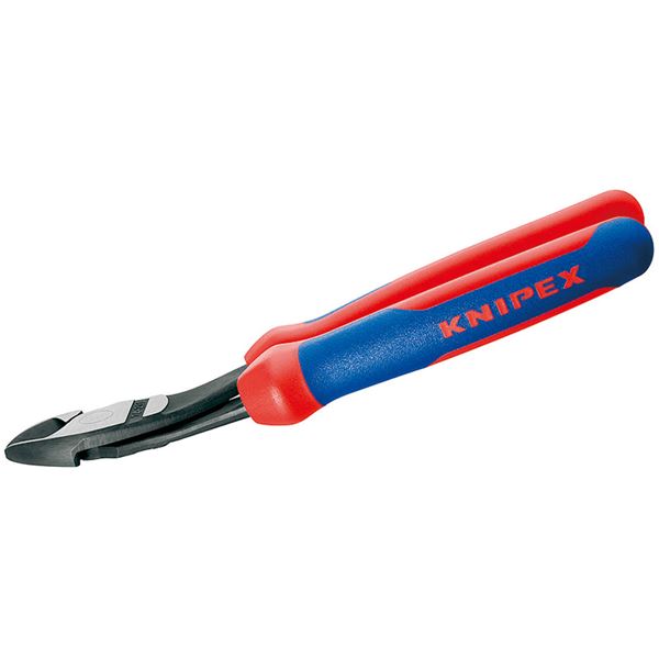 KNIPEX（クニペックス）7422-250 強力型斜ニッパー（ベントタイプ）の通販は 12,244円