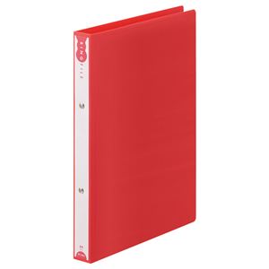 （まとめ） TANOSEE リングファイル（PP表紙） A4タテ 2穴 180枚収容 背幅31mm レッド 1冊 〔×20セット〕 【北海道・沖縄・離島配送不可】 7,192円